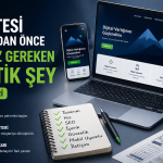 Web Sitesi Yaptırmadan Önce Bilmeniz Gereken 7 Kritik Şey (2026 Rehberi)